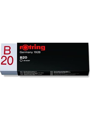 Rapid B20 Kurşun Kalem Silgisi, Büyük Boy, Beyaz