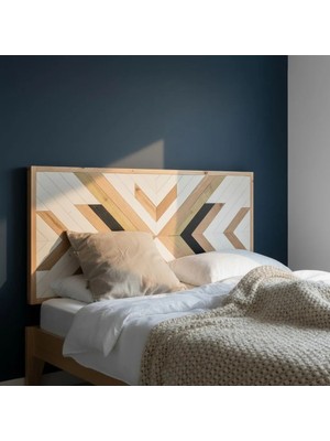 Postotto Masif Ahşap Çift Kişilik Yatak Başlığı – 170x85 cm El İşçiliği Otto