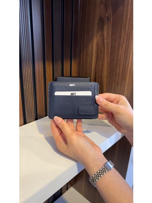 Mft Leather Hakiki Deri Mıknatıslı Kartlık | Mona 1103