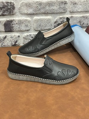 Derilax Hakiki Deri Ortopedik Jel Taban Hafif Yumuşak Arexs-Luıs Kadın Ayakkabı