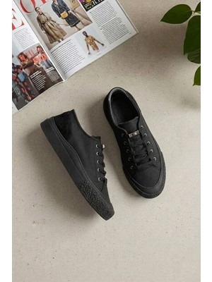 Ayakkabı Fuarı Luciano Bellini 26K-C25817 Mars Erkek Casual Ayakkabı Siyah