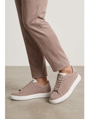 John Richardo 24096 Erkek Hakiki Deri Casual Ayakkabı Bej