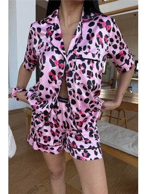 Coccolarsi Colori Del Mondo Saten Kısa Pijama Takımı CDM1618