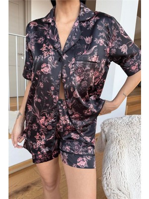 Coccolarsi Colori Del Mondo Saten Kısa Pijama Takımı CDM1619