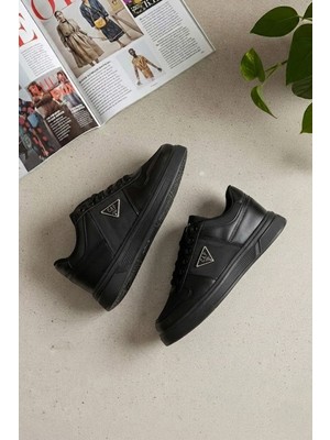 Cap 2112 Erkek Klasik Sneaker Siyah