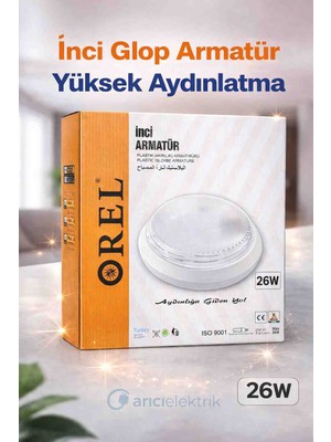 Orel Inci Glop Armatür 4 Adet