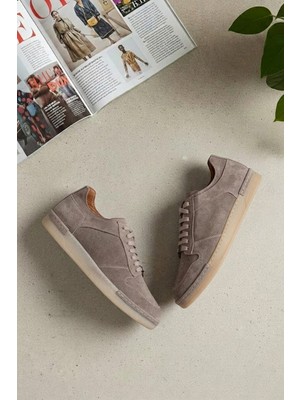 Ayakkabı Fuarı Luciano Bellini 26K-C27701 Formal Erkek Casual Ayakkabı Vizon