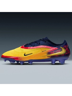 Nike Phantom 6 Low Elite Fg Erling Haaland Profesyonel Çim Saha Kramponu Turuncu (Dar Kalıp)