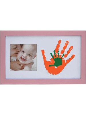 Vigordurus Baby Memory Prints Paint - El Izi Anı Çerçevesi- Pembe