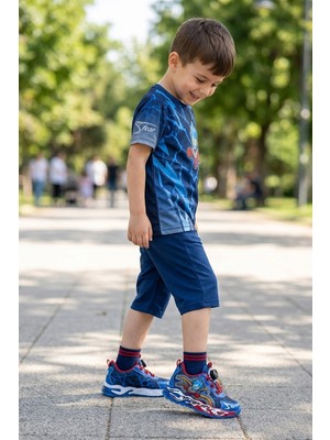 Ayakkabı Fuarı Elit 26YASOTT5003 Patik Erkek Çocuk Klasik Sneaker Mavi