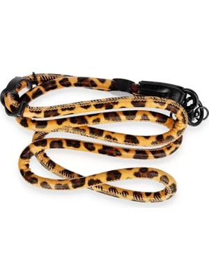 Vigordurus Onegif Jı Leopar Desenli Boyun Askısı - Turuncu