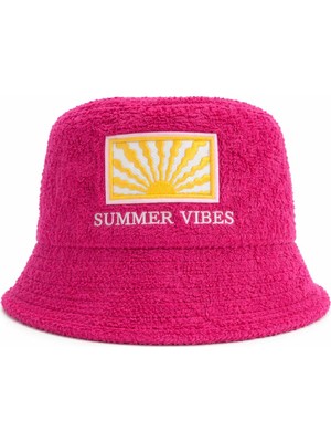 Melnio Summer Vibes Havlu Bucket Şapka