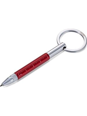 Vigordurus KYP25RD KYP25RD Micro Anahtarlık Tükenmez Kalem Kırmızı