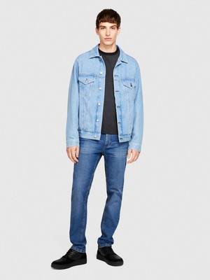 Sisley Stockholm Slim Fit Esnek Denim Pantolon Erkek Renkli Pantolon - 323A4MQBSE00C