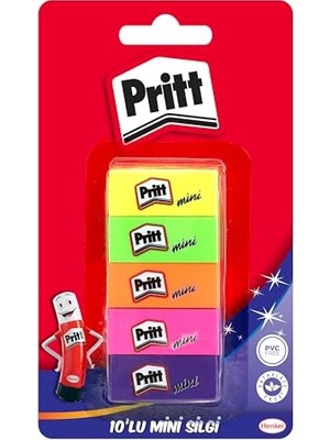 Mini Silgi 10'lu Blister