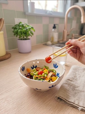 Ceres Shop Ceresshop Özgün Tasarım Seramik Noodle Kasesi (Coopstik Dahil)