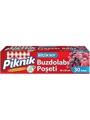 Vigordurus Piknik Buzdolabı Poşeti Küçük 30'lu