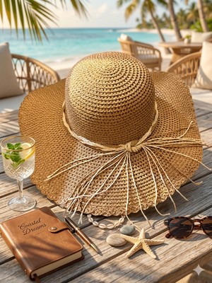 Şapkacımadam Kadın Hasır Şapka