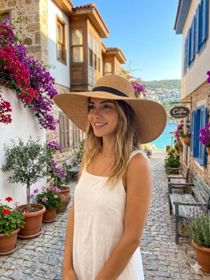 Şapkacımadam Kadın Hasır Şapka