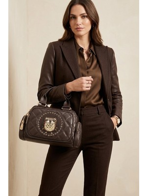 Guja 26YC2519 Kadın Omuz Çantası Kahverengi