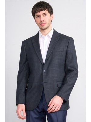 Kagi Y26 Optima 4 Drop Klasik Ceket Lacivert