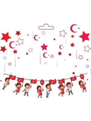 Pairla 23 Nisan Süsü 23 Nisan Hediyeleri 23 Nisan Benner ve 3 Metre Peri LED