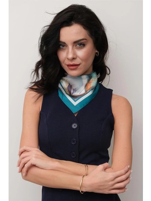 Eyşan İpek Desen Esintisi Bandana