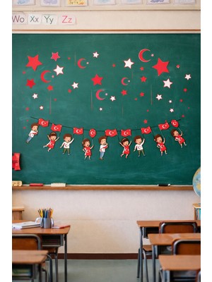 Pairla 23 Nisan Süsü 23 Nisan Hediyeleri 23 Nisan Benner ve 3 Metre Peri LED