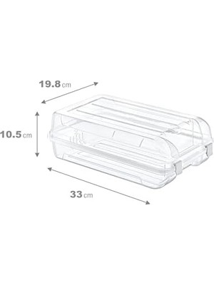 Vigordurus Kadın Ayakkabı Kutusu Şeffaf