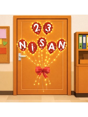 Okavango 23 Nisan Süsü 23 Nisan Hediyeleri 23 Nisan Kapı Süsü ve 5 Metre Peri LED