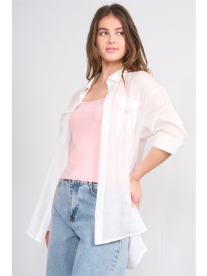 Çetinkaya Fithit 8516 Bayan Askılı Penye Süprem Atlet Pudra