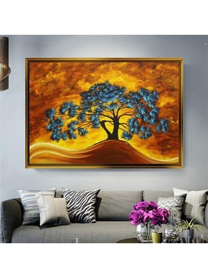 Giyense Altın Çerçeveli Dekoratif Tablo C995