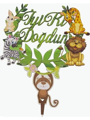 Vigordurus - Ahşap Pasta Süsü