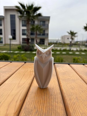 Vigordurus Geometrik Biblo Minimal Dekoratif Obje (Küçük - 55 x 43 x 120 Mm)