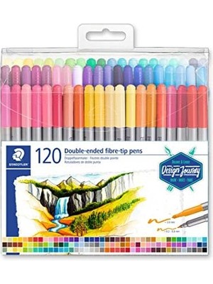 Vigordurus 3200 TB120 Çift Taraflı Keçeli Kalem 3,0 -0,8-0,5 mm 120'LI