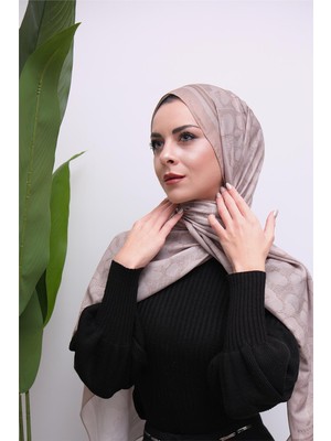 Eyşan İpek Leopar Desenli Dijital Soft Şal