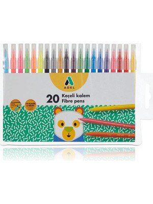 Vigordurus Keçeli Kalem, 20 Renk