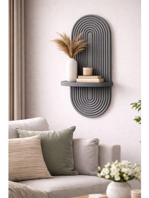 Dekoratif Mebran Duvar Rafı