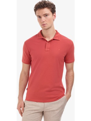 Pierre Cardin Erkek Kiremit Slim Fit Basic Tişört 50321128-VR031