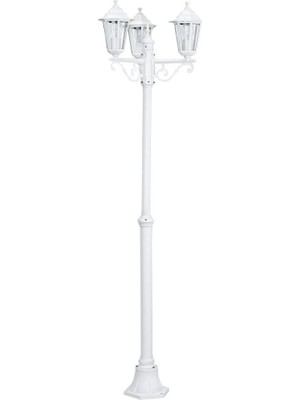 Eglo 93464 "navedo" 200 cm Yüksekliğinde Alüminyum Döküm Dış Mekan Bahçe Aydınlatması Direk IP44