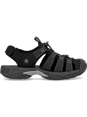 Humtto 710445A Erkek Cırtlı Önü Kapalı Trekking Spor Sandalet