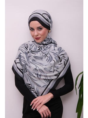 Eyşan İpek Vibrant Floral Desenli Dijital Soft Şal