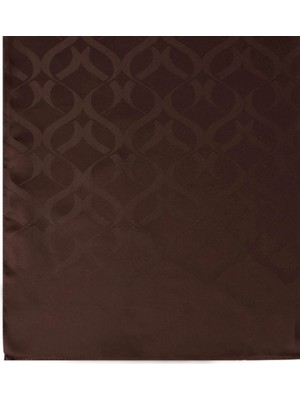 Şehr-i Şal Şehri Şal Zincir Desen Jakar Şal Acı Kahve