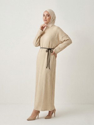 Foremia Örme Elbise-Taş -