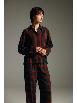 Hays Kadın Dokuma Uzun Kollu Gömlek