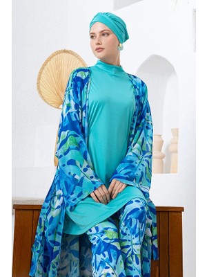 Rozamay Pareolu Likralı Tam Tesettür Mayo 63116