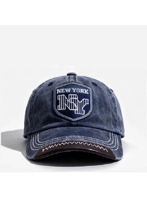 Soulistic Collection Ny Desenli Eskitme Şapka