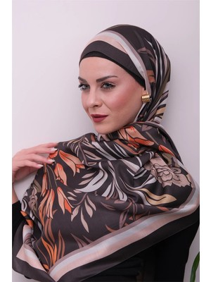 Eyşan İpek Vibrant Floral Desenli Dijital Soft Şal