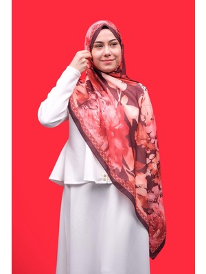 Eyşan İpek Bloom Desenli Dijital Soft Şal