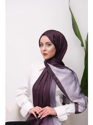 Eyşan İpek Degrade Akışlı Desenli Dijital Soft Şal